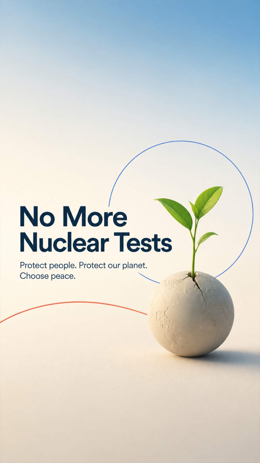 International Day against Nuclear Tests - International Day against Nuclear Tests Invitation Template by Reel Invite