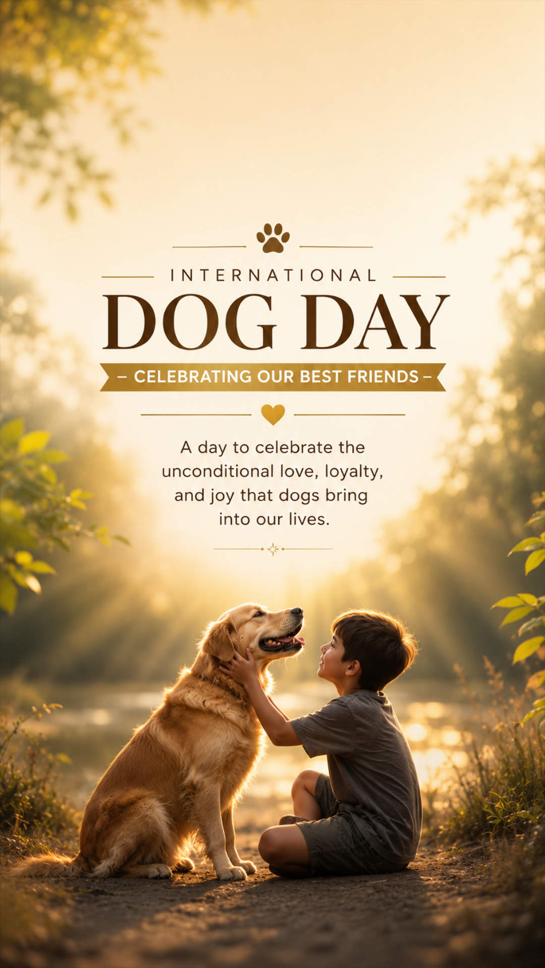 International Dog Day - International Dog Day Invitation Template by Reel Invite