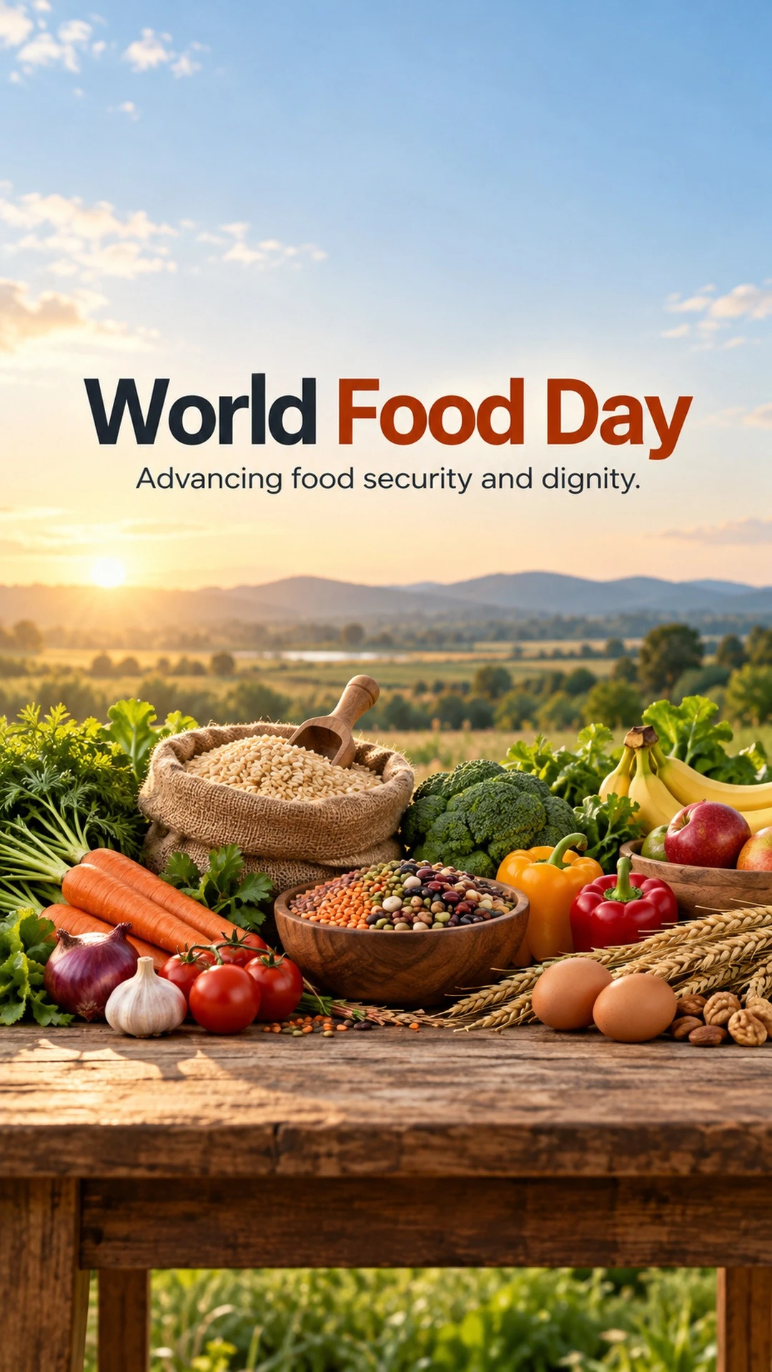 World Food Day - World Food Day Invitation Template by Reel Invite