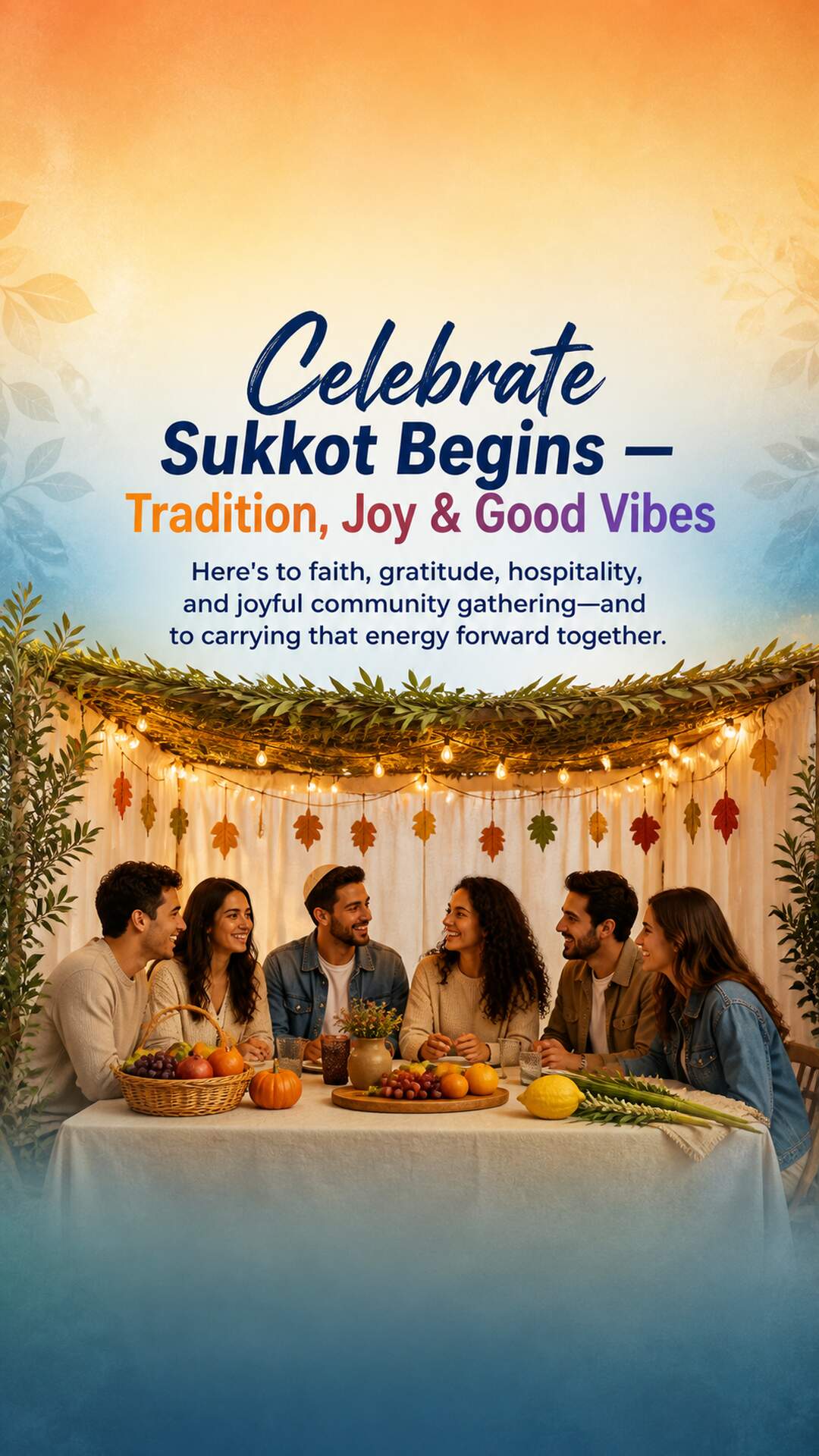 Sukkot Begins