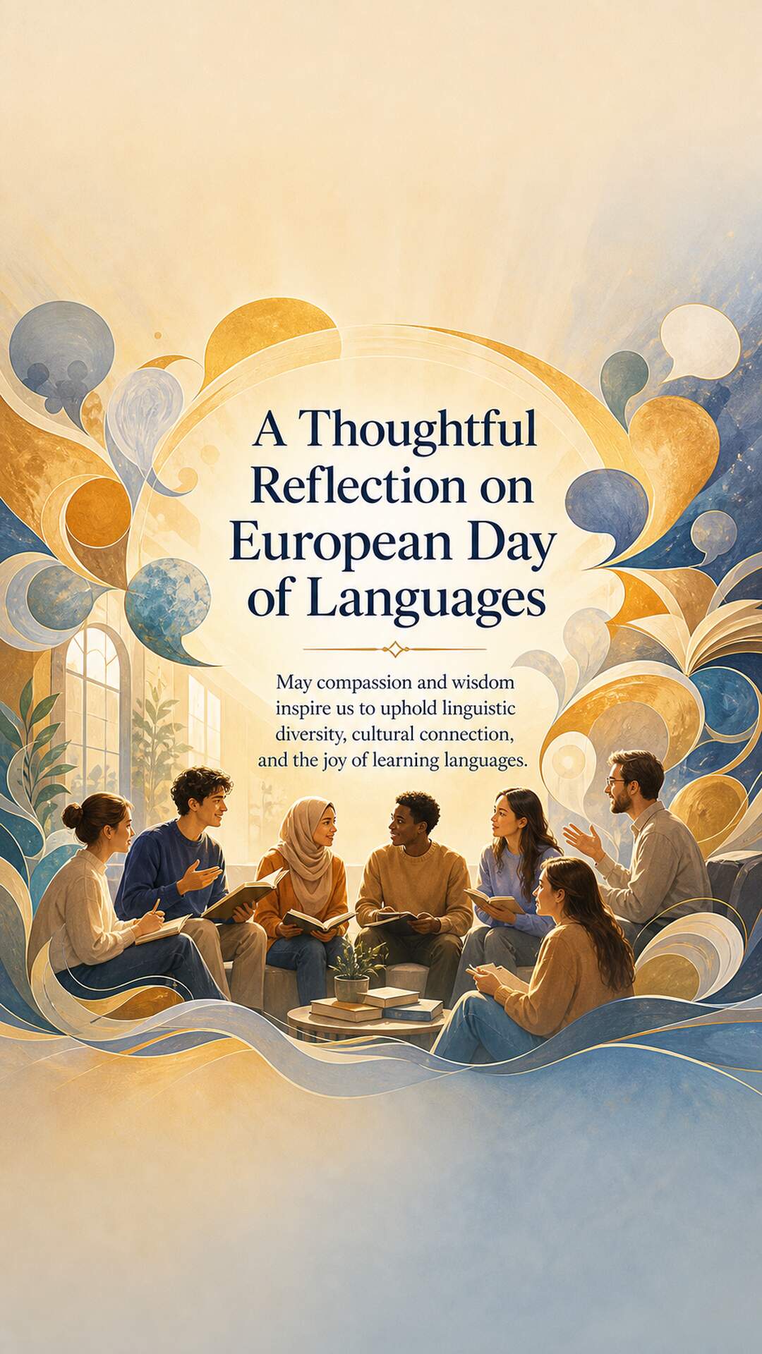 European Day of Languages - European Day of Languages Invitation Template by Reel Invite