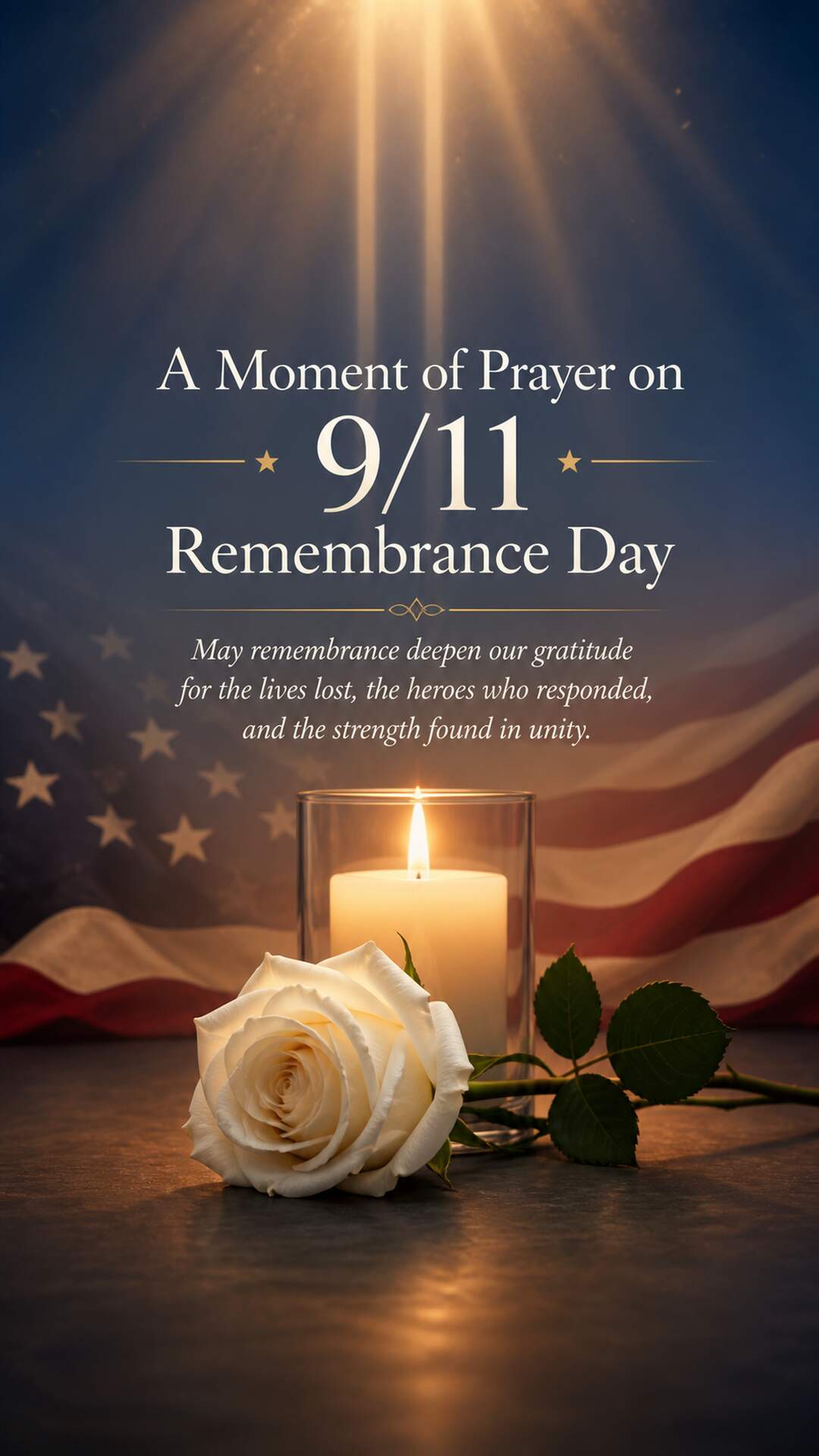 9/11 Remembrance Day - 9/11 Remembrance Day Invitation Template by Reel Invite