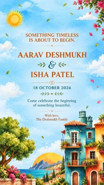 Timeless Love Save the Date Invitation Invitation by ReelInvite
