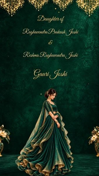 Royal Emerald Wedding Invitation Invitation by ReelInvite